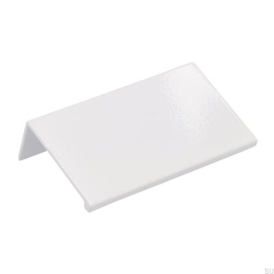 Furniture edge handle 2446 48 Metal White