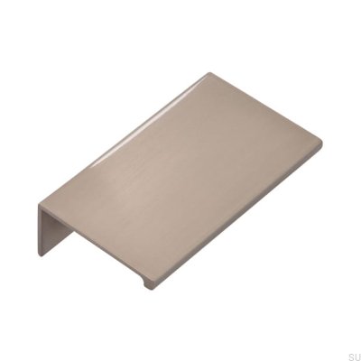 Edge furniture handle 2446 48 Brushed Nickel