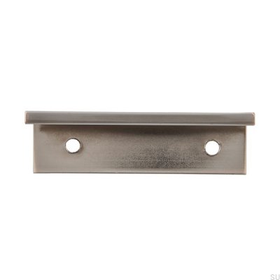 Edge furniture handle 2446 48 Brushed Nickel