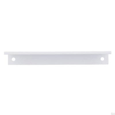 Furniture edge handle 2446 128 Metal White