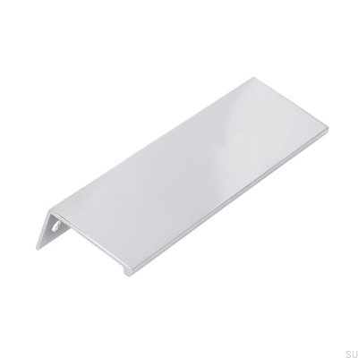 Furniture edge handle 2446 128 Polished chrome