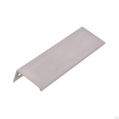 Edge furniture handle 2446 128 Brushed Nickel