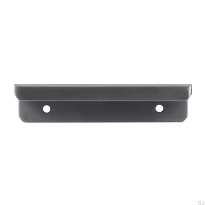 Furniture edge handle 2372 64 Anthracite Stainless steel