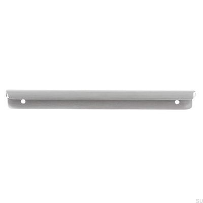 Furniture edge handle 2372 160 Brushed Stainless Steel