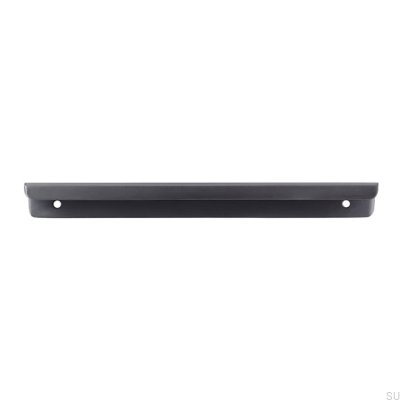 Furniture edge handle 2372 160 Anthracite Stainless steel