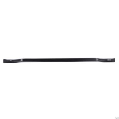 Oblong furniture handle 2471 224 Metal Black Mat