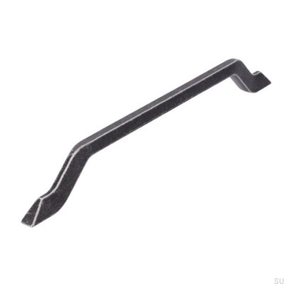 Oblong furniture handle 2471 224 Antique Iron