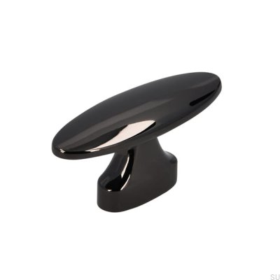 Furniture Knob 2441 16 Anthracite Polished