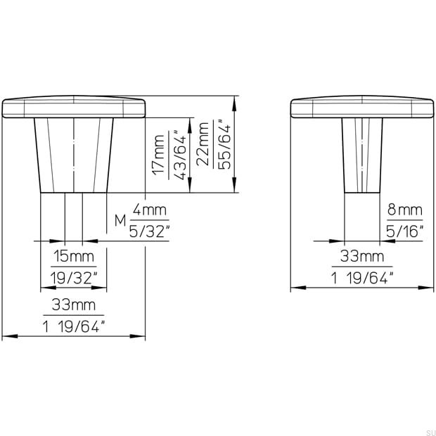 2438-32ZN75--Gałka-meblowa-2438-32 Antyczna-Srebrna-Szczotkowana-Siro-Skandynawskie-Uchwyty_5