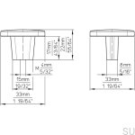2438-32ZN77--Gałka-meblowa-2438-32-Czarna-Antyczna-Miedź-Siro-Skandynawskie-5