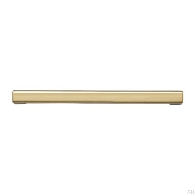 Elongated furniture handle 2108 96 Polished gold