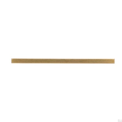 Oblong furniture handle 2108 160 Antique Gold