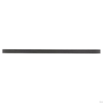 Oblong furniture handle 2108 192 Antique Silver Brushed