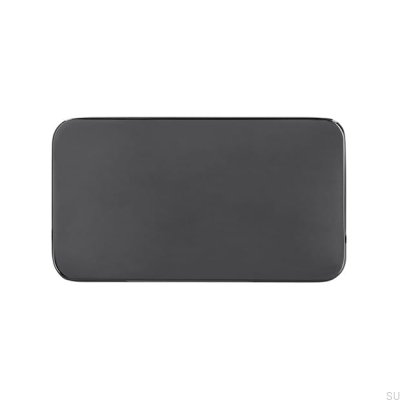 Furniture Knob 2411 Anthracite Polished