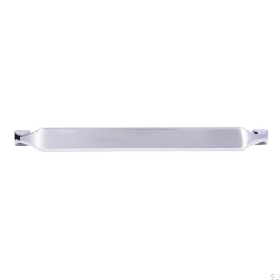 Elongated furniture handle 2440 160 Polished chrome