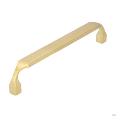 Elongated furniture handle 2440 160 Gold Brushed