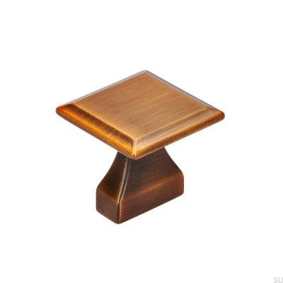 Furniture Knob 2439 16 Antique Gold Brushed