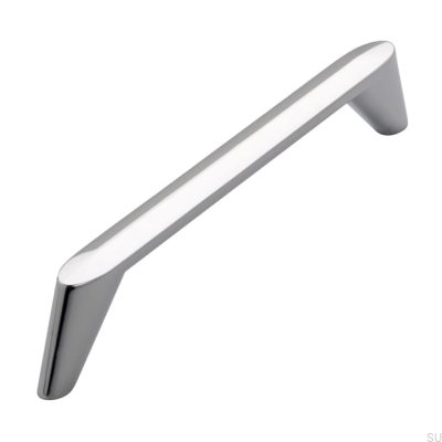 Long furniture handle 2413 160 Polished chrome