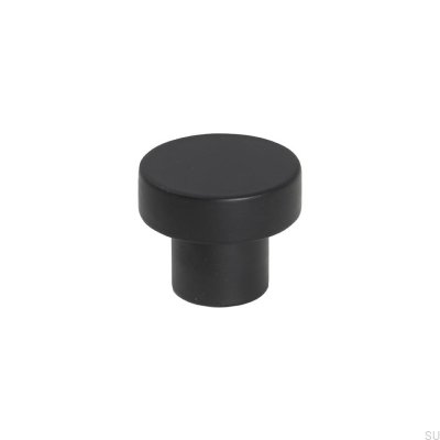 Furniture knob Mood 25 Metal Black matt