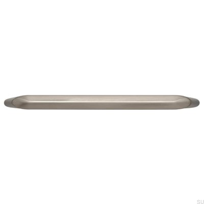 Elongated furniture handle 2413 160 Brushed nickel