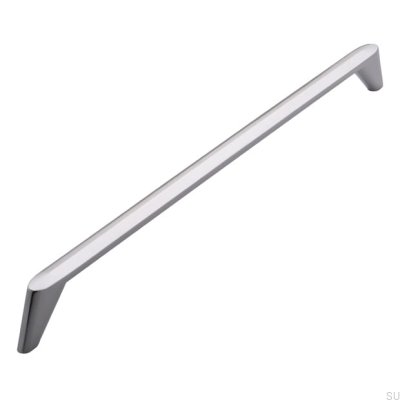 Long furniture handle 2413 320 Polished chrome