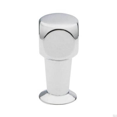 Furniture knob 2389 Polished chrome