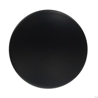 Furniture knob 2087F Metal Black Matt