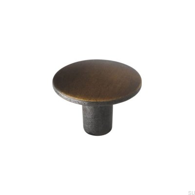 Furniture Knob 2087F Antique Gold Brushed