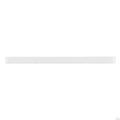 Elongated furniture handle 2027 128 Metal White