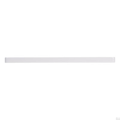 Oblong furniture handle 2027 160 Metal White