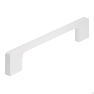 Oblong furniture handle 2027 192 Metal White