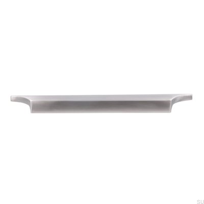 Elongated furniture handle 2454 160 Brushed nickel