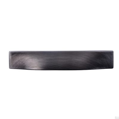 Shell Furniture Handle 2447 64 Antique Silver Brushed