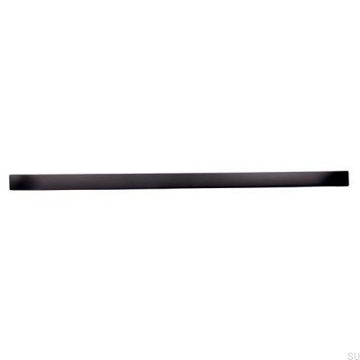 Oblong furniture handle 2447 320 Metal Black Mat