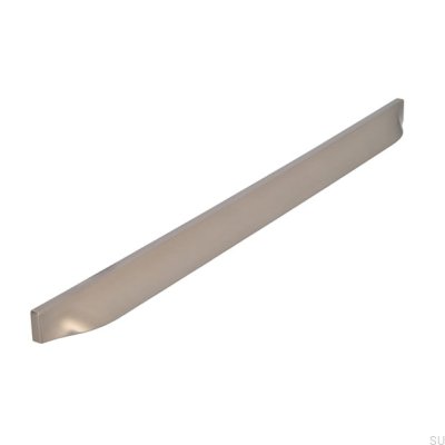 Elongated furniture handle 2447 320 Brushed nickel