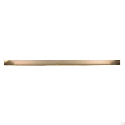 Oblong furniture handle 2447 320 Antique Gold
