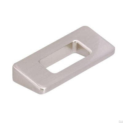 Elongated furniture handle 2394 32 Brushed Nickel