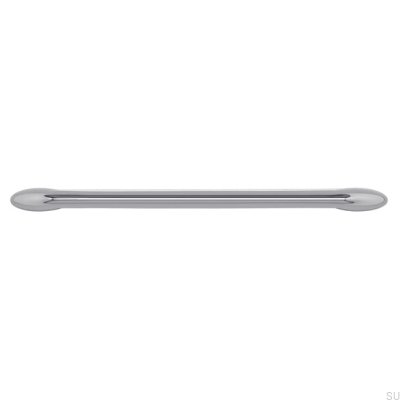 Elongated furniture handle 2392 160 Polished chrome