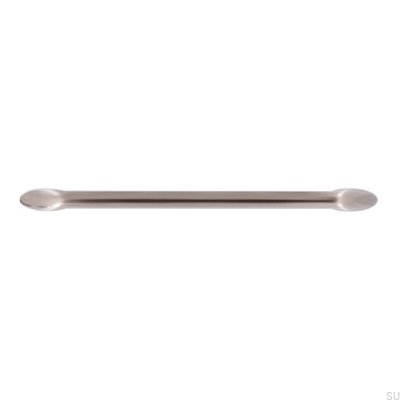 Elongated furniture handle 2392 160 Brushed nickel