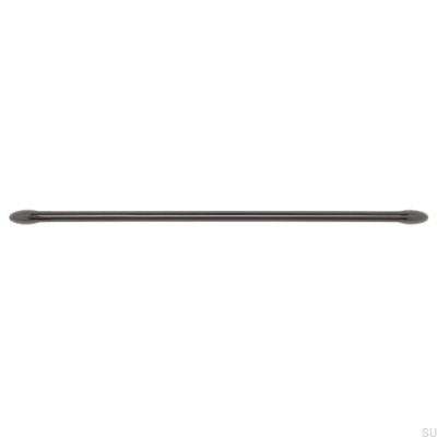Elongated furniture handle 2392 320 Anthracite Polished