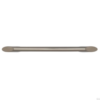 Elongated furniture handle 2415 160 Brushed nickel
