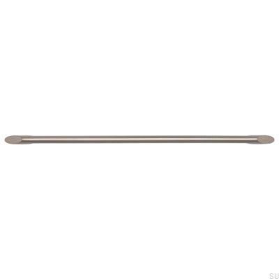 Elongated furniture handle 2415 320 Brushed nickel