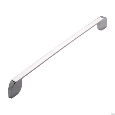Long furniture handle 2391 320 Polished chrome