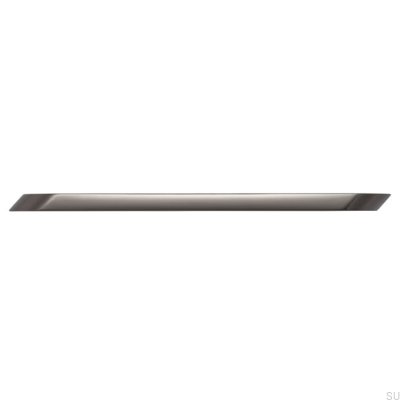 Elongated furniture handle 2381 320 Anthracite Polished