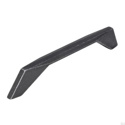 Elongated furniture handle 2343 160 Antique Iron