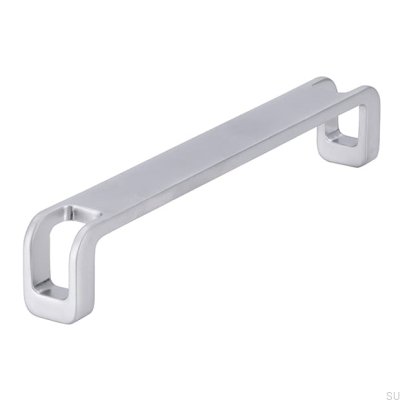 Lengthwise furniture handle 2285 160 Brushed chrome