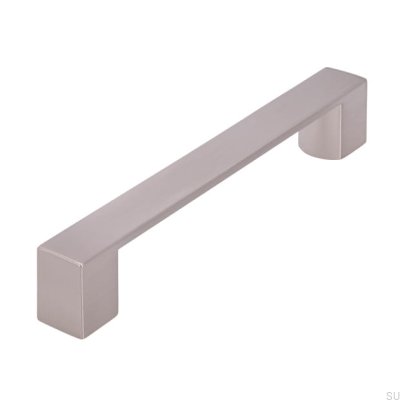 Elongated furniture handle 2157 128 Brushed nickel