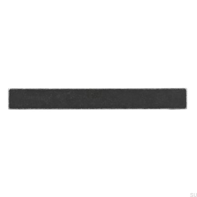 Elongated furniture handle 2157 128 Antique Iron