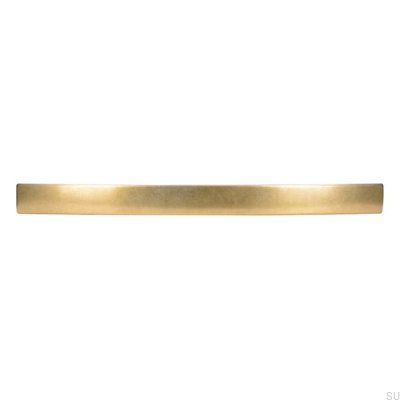 Oblong furniture handle 2084 160 Antique Gold