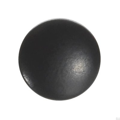 Furniture knob 819 Metal Black Matt